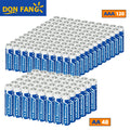 AA/AAA Super Heavy Duty Battery Combo Pack, 1.5V Carbon Zinc - 168 Count