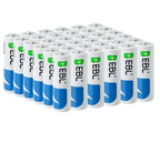 EBL AA Alkaline Batteries, 36-Pack, 1.5V LR6 Battery
