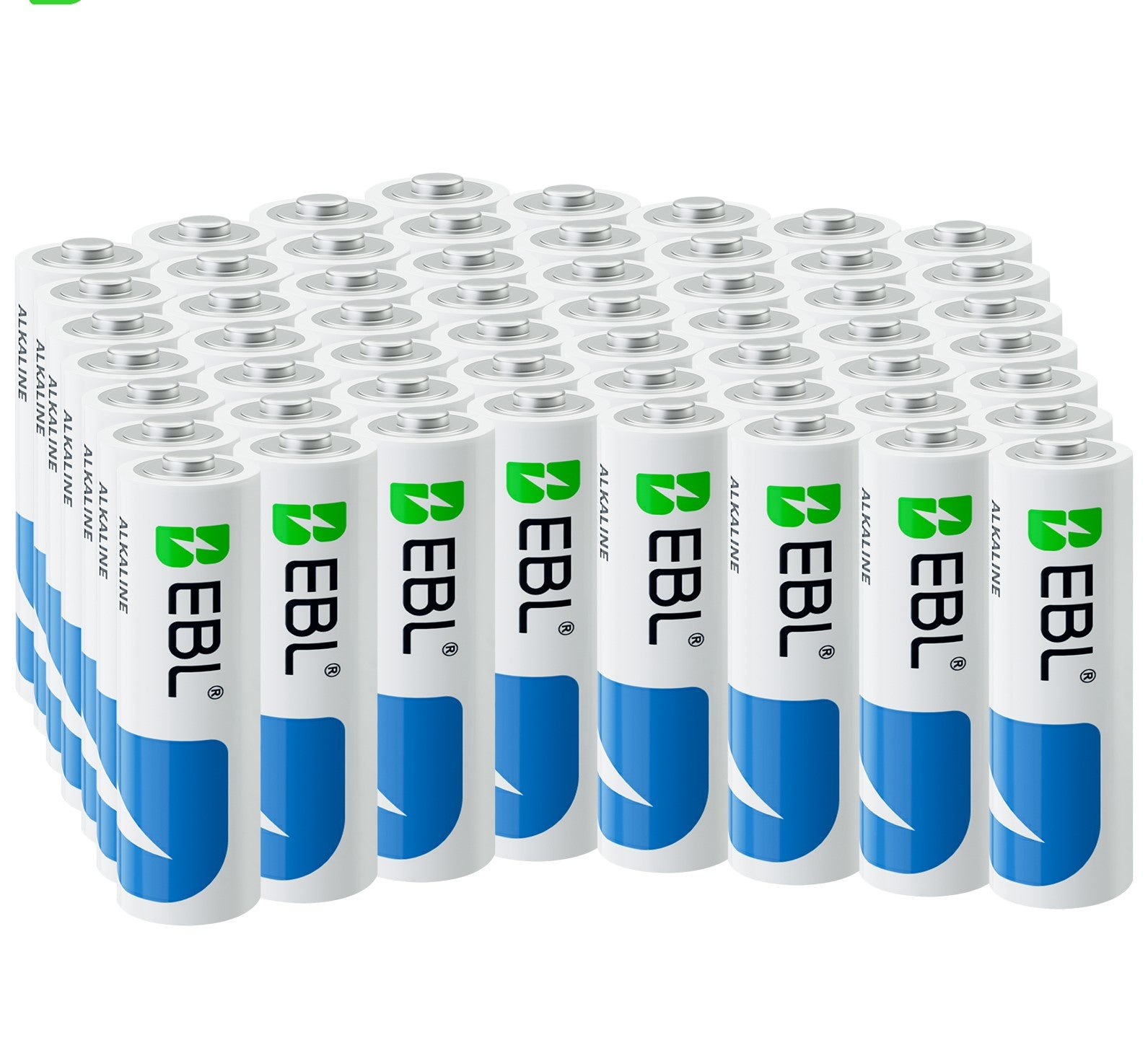 AA Alkaline Batteries, 1.5V LR6 Battery for High-Drain & Household Devices