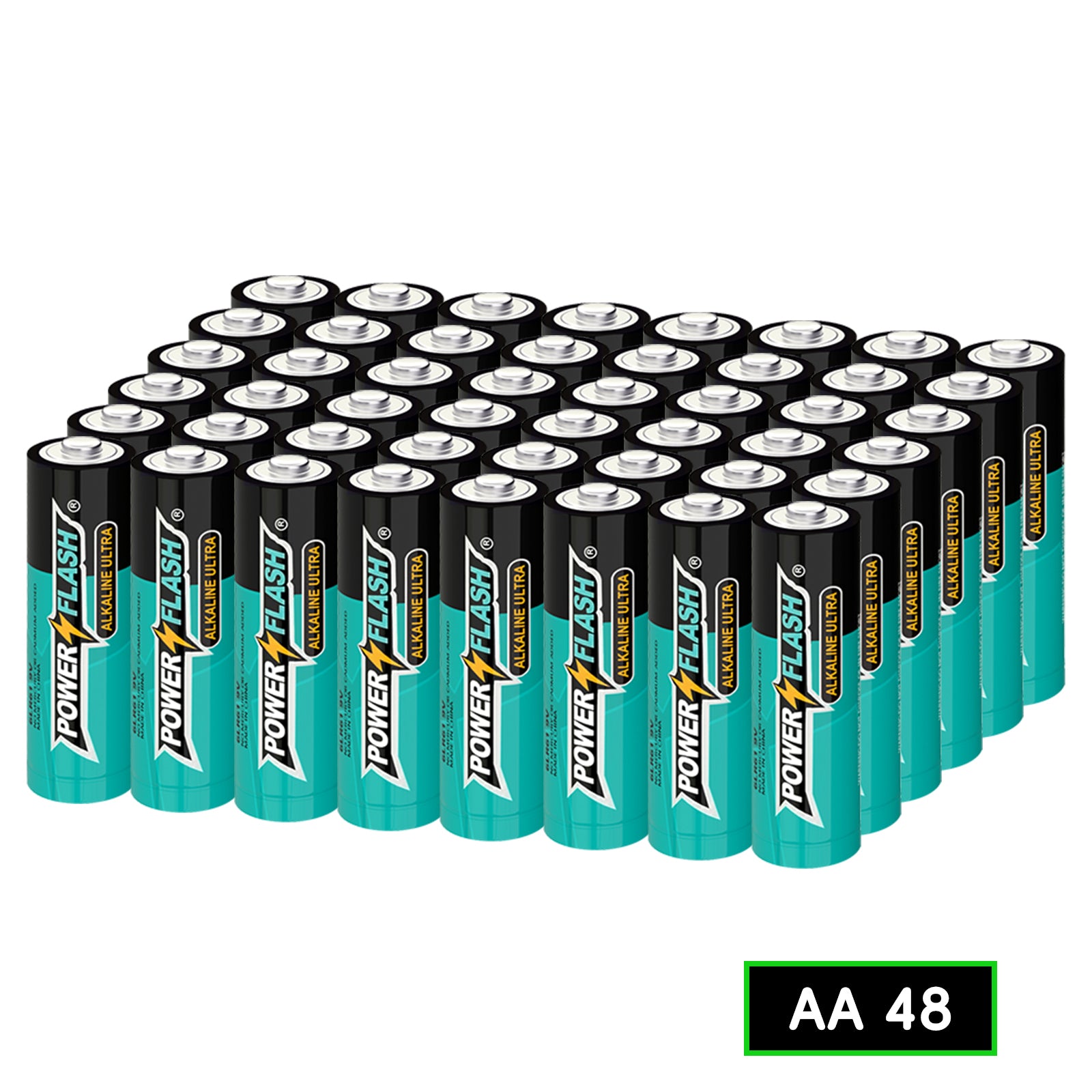 Batteries Double A and Triple A 56 Count (28 AA, 28 AAA) 1.5V