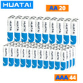 High-Performance AA & AAA Alkaline Batteries (64-Pack) - 20 AA, 44 AAA