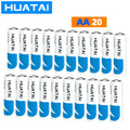 AA Alkaline Batteries, 1.5V High Capacity, 20-Pack