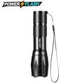 LED Flashlight, Powered by 3 AAA Batteries, Reliable Non-Rechargeable Handheld Light for Emergency, Camping, Home Power Outages (3 Batteries Included)