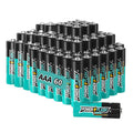 AAA Alkaline Batteries Power Flash (60-Pack), 10-Year Shelf Life & Leak-Proof