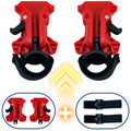 Power Tool Waist Clip Organizer for Screws and Fasteners - Hands-Free Tool Belt Accessory