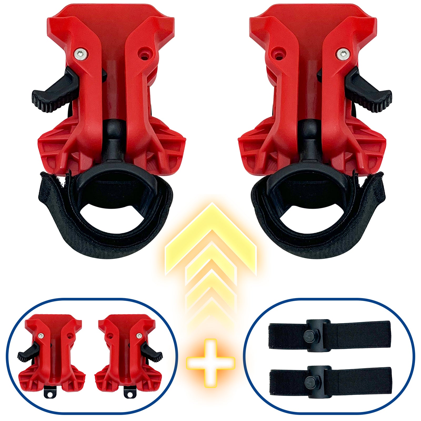 Power Tool Waist Clip Organizer for Screws and Fasteners - Hands-Free Tool Belt Accessory